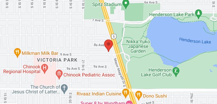 map of 2305 9 Avenue S